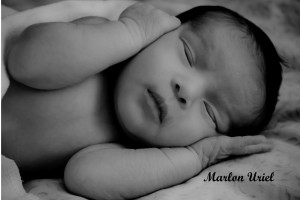 My wonderful new born baby - Marlon